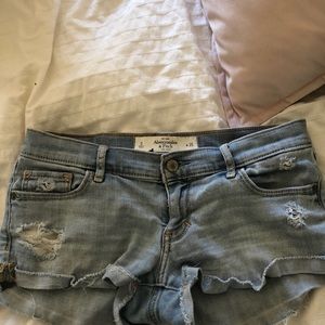 Abercrombie and Fitch jean shorts